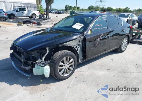 2015 Infiniti Q50 Premium/Sport z USA, uszkodzony, nr VIN JN1BV7AP5FM337797